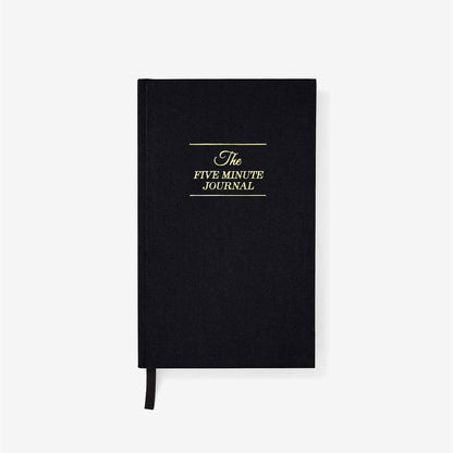 The Five Minute Journal - Bold Black