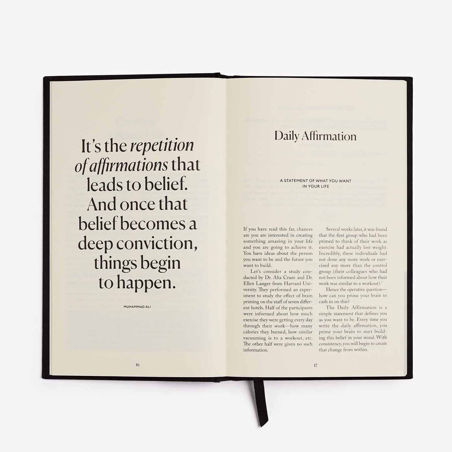 The Five Minute Journal - Bold Black