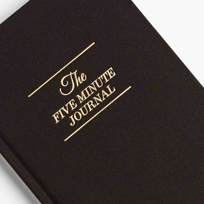 The Five Minute Journal - Bold Black