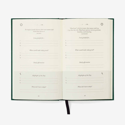The Five Minute Journal - Earth Green