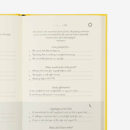 The Five Minute Journal - Sunshine Yellow