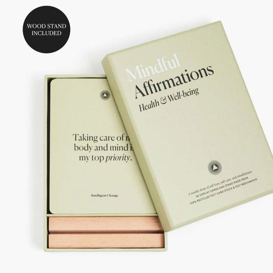 Mindful Affirmation Cards for Health & Wellbeing