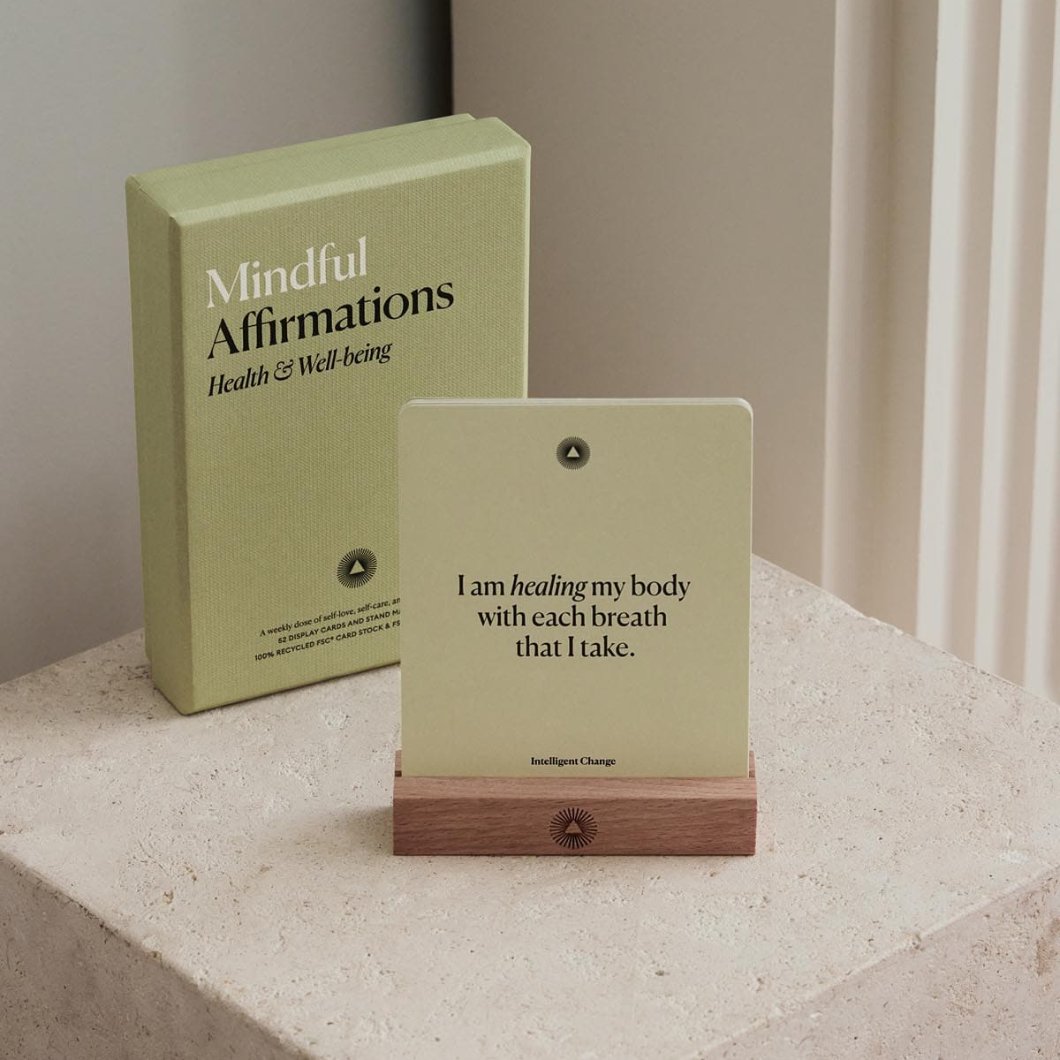 Mindful Affirmation Cards for Health & Wellbeing