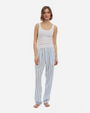 Unisex Striped Tencel™ Boyfriend Pant