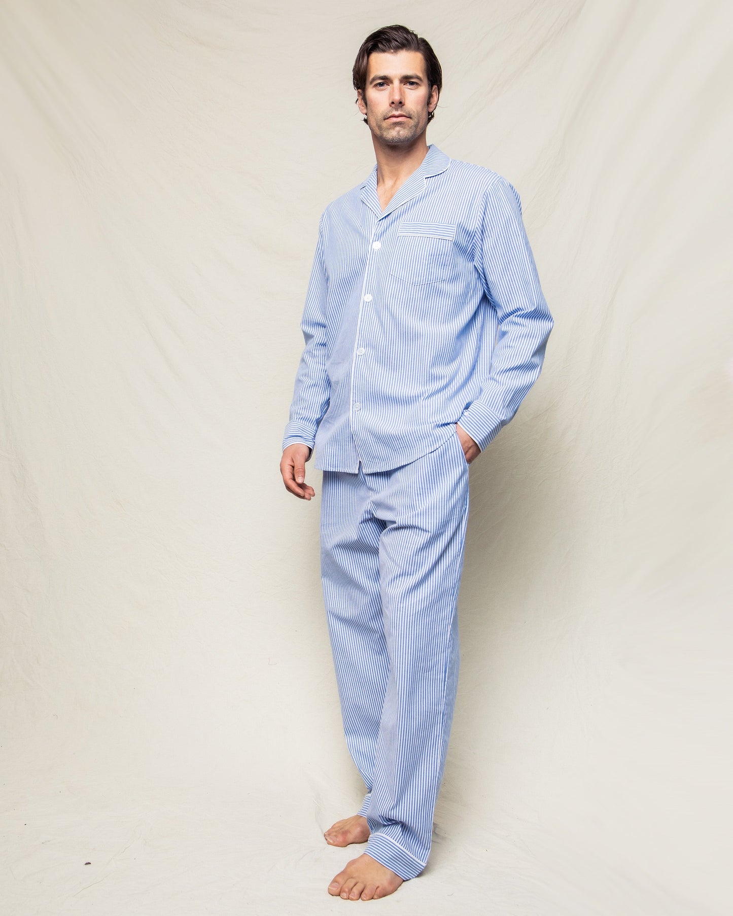 Men's Twill Pajama Set