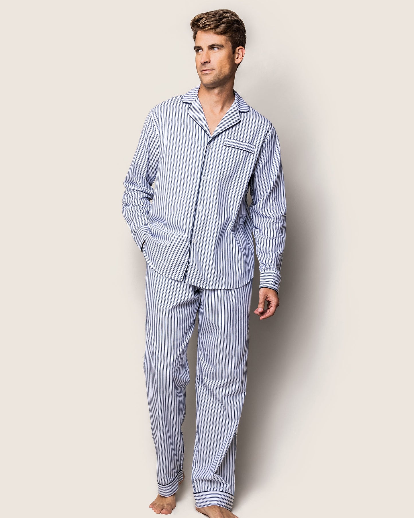 Men's Twill Pajama Set