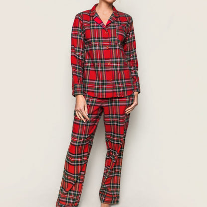 Women's Brushed Cotton Pajama Set