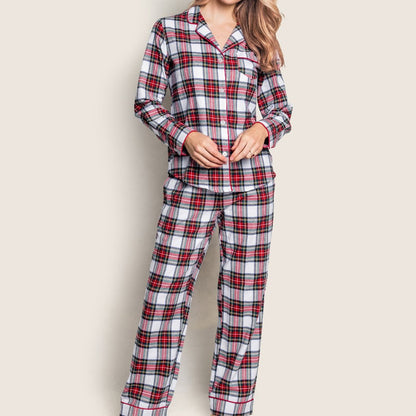 Women's Brushed Cotton Pajama Set