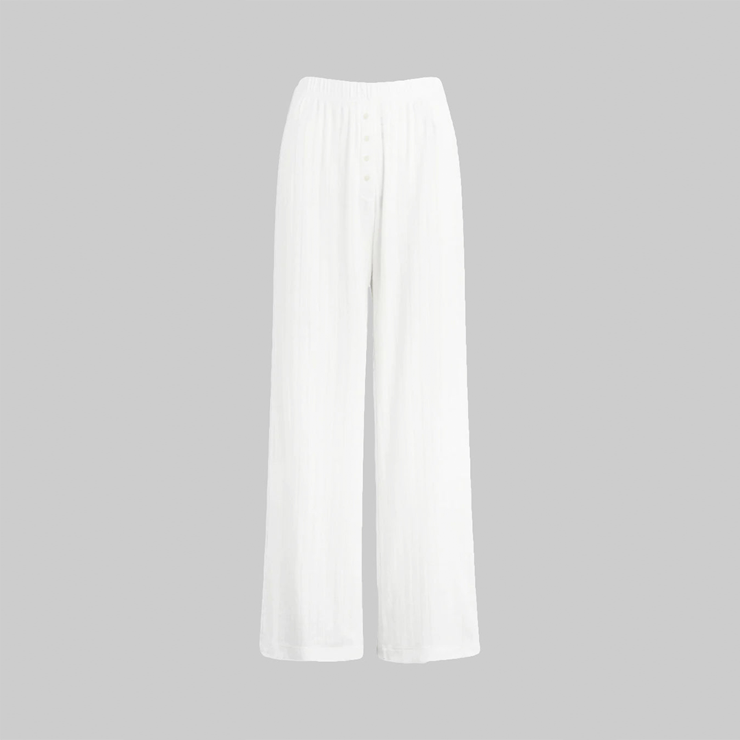 Pointelle Cotton Boxer Pant