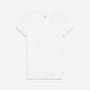 Pointelle Cotton Slim Fit Tee