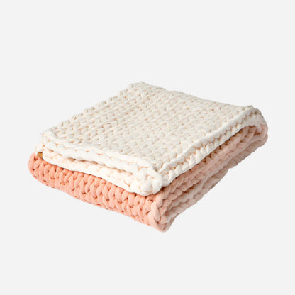 Cotton Knitted Weighted Blanket