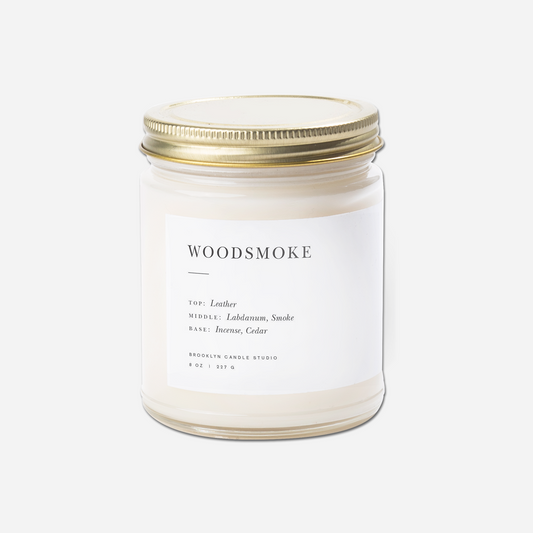 Woodsmoke Minimalist Candle