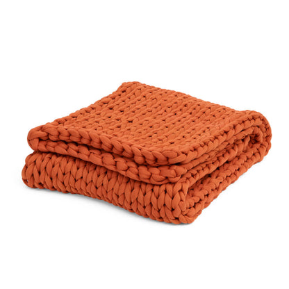 Cotton Knitted Weighted Blanket