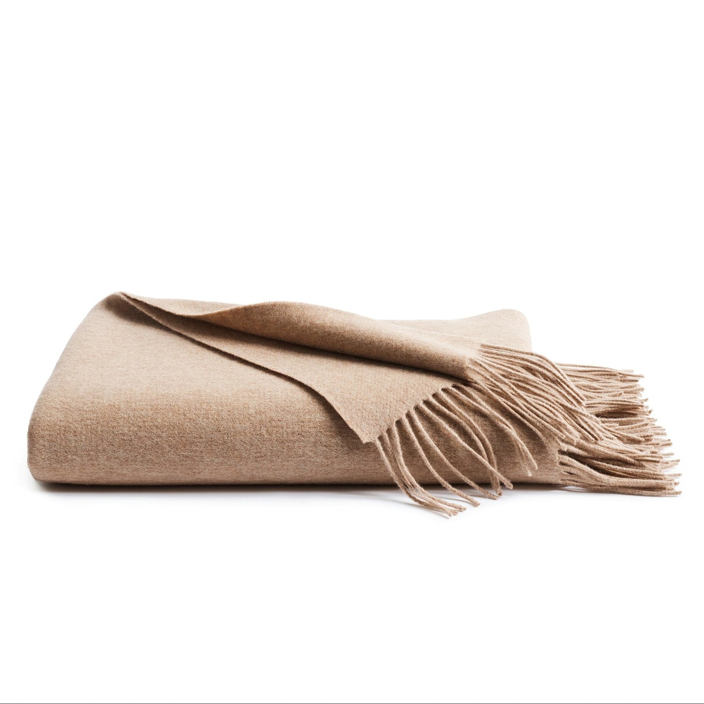 Cashmere Fringe Throw