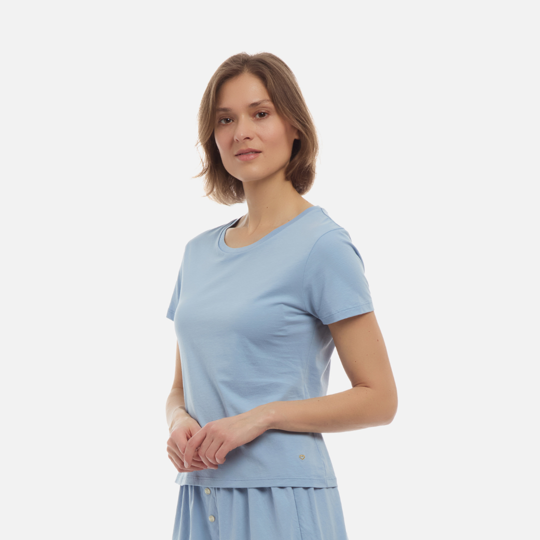 Organic Pima Cotton Short Sleeve Tee