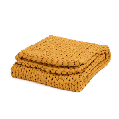 Cotton Knitted Weighted Blanket