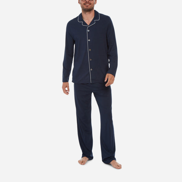 Men's Basel Micro Modal Long PJ Set – The Sleep Code