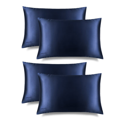 Silk Pillowcase - Midnight Blue