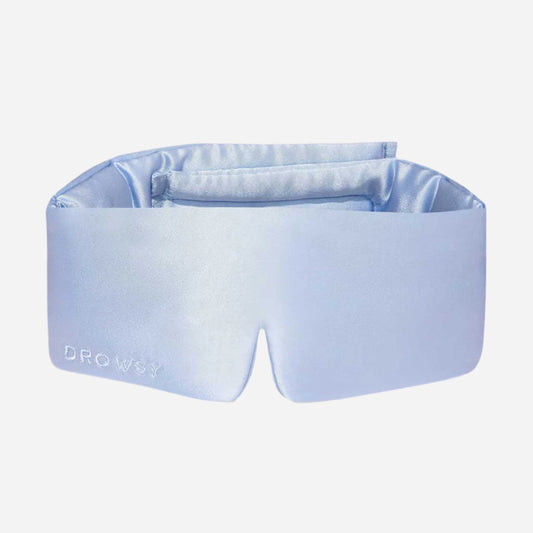 Silk Sleep Eye Mask - Blue Belle