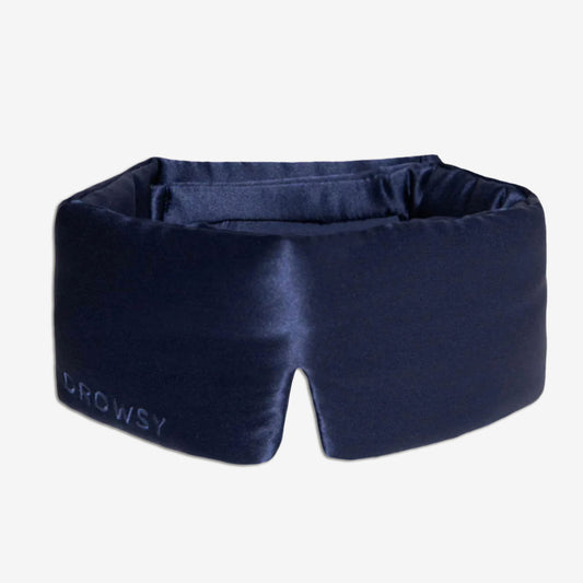 Silk Sleep Eye Mask - Midnight Blue