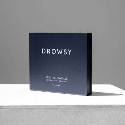 Silk Pillowcase - Midnight Blue