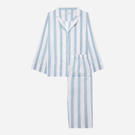 Sage Stripe Pyjama Set