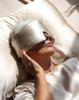 Piped Dreams Sleep Mask - Dusty Gold