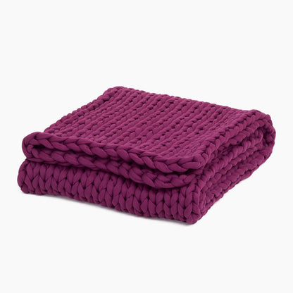 Cotton Knitted Weighted Blanket