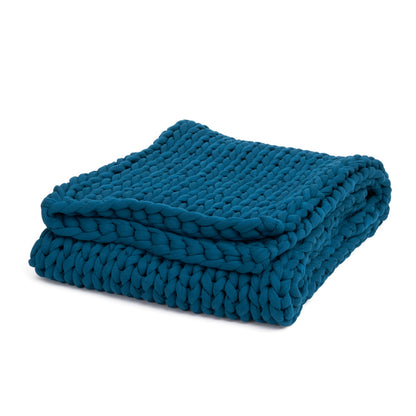 Cotton Knitted Weighted Blanket
