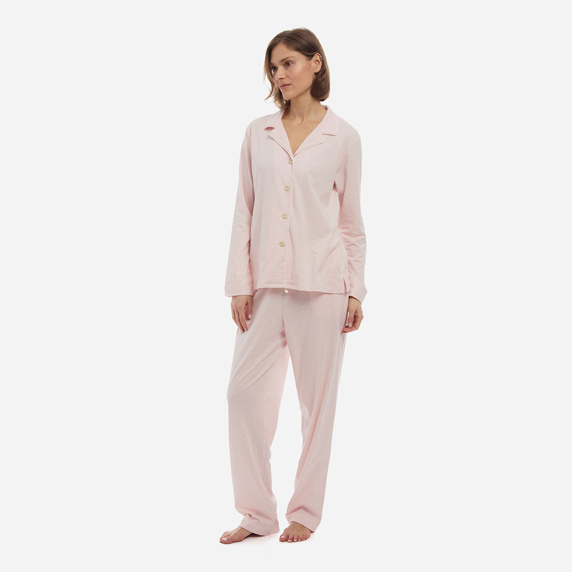 Organic Pima Cotton Long PJ Set