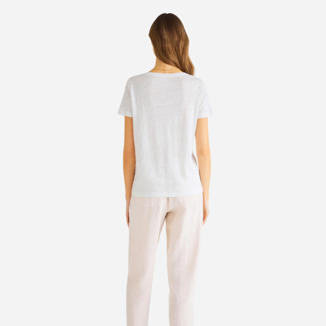 Jordan Linen V-Neck T-Shirt
