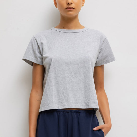 Margo Cotton Crewneck Tee