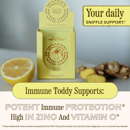 Lemon-Ginger Immune Toddy Powder