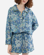 Lightweight Cotton Floral Short PJ Set