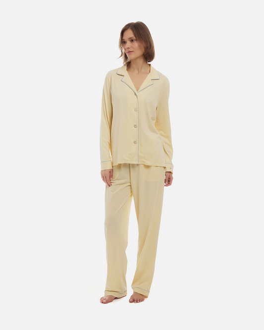 Organic Pima Cotton Long PJ Set