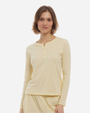 Organic Pima Cotton Long Sleeve Henley