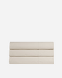 Percale Top Sheet - Bone