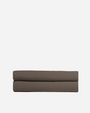 Percale Fitted Sheet - Warm Grey