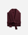 Cozy Cotton TENCEL Knit Robe - Garnet