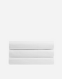 Brushed Cotton Top Sheet - White