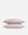 Brushed Cotton Pillowcase Set - Blush