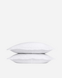 Brushed Cotton Sham Set - White