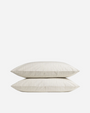 Percale Pillowcase Set - Bone Stripe