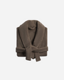 Classic Plush Robe - Warm Grey