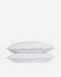 Percale Sham Set - White