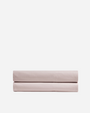 Brushed Cotton Fitted Sheet - Blush