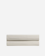 Percale Fitted Sheet - Bone Stripe