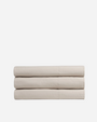 Brushed Cotton Top Sheet - Bone