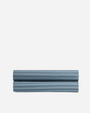 Percale Fitted Sheet - Dusk Stripe