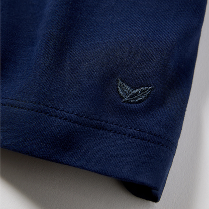 Men's Pima Essential Crew Neck Tee in Navy